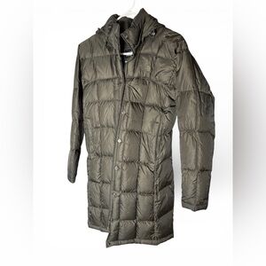 The North Face Olive Puffer Jacket